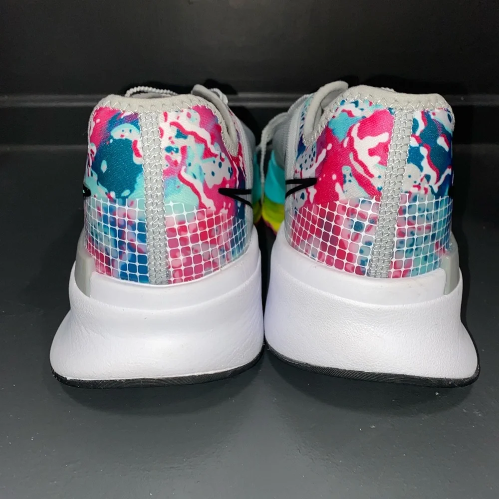 Nike Women's Training Shoes - Gray, Teal, Pink, Yellow